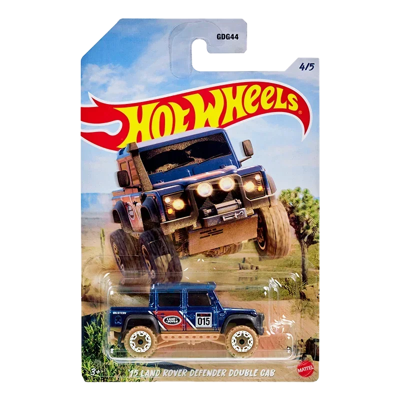 Genuine Hot Wheels Car Off Road Desert Diecast 1:64 Voiture Rally Racing Ford F-150 Raptor Land Rover Children Toys for Boy Kid