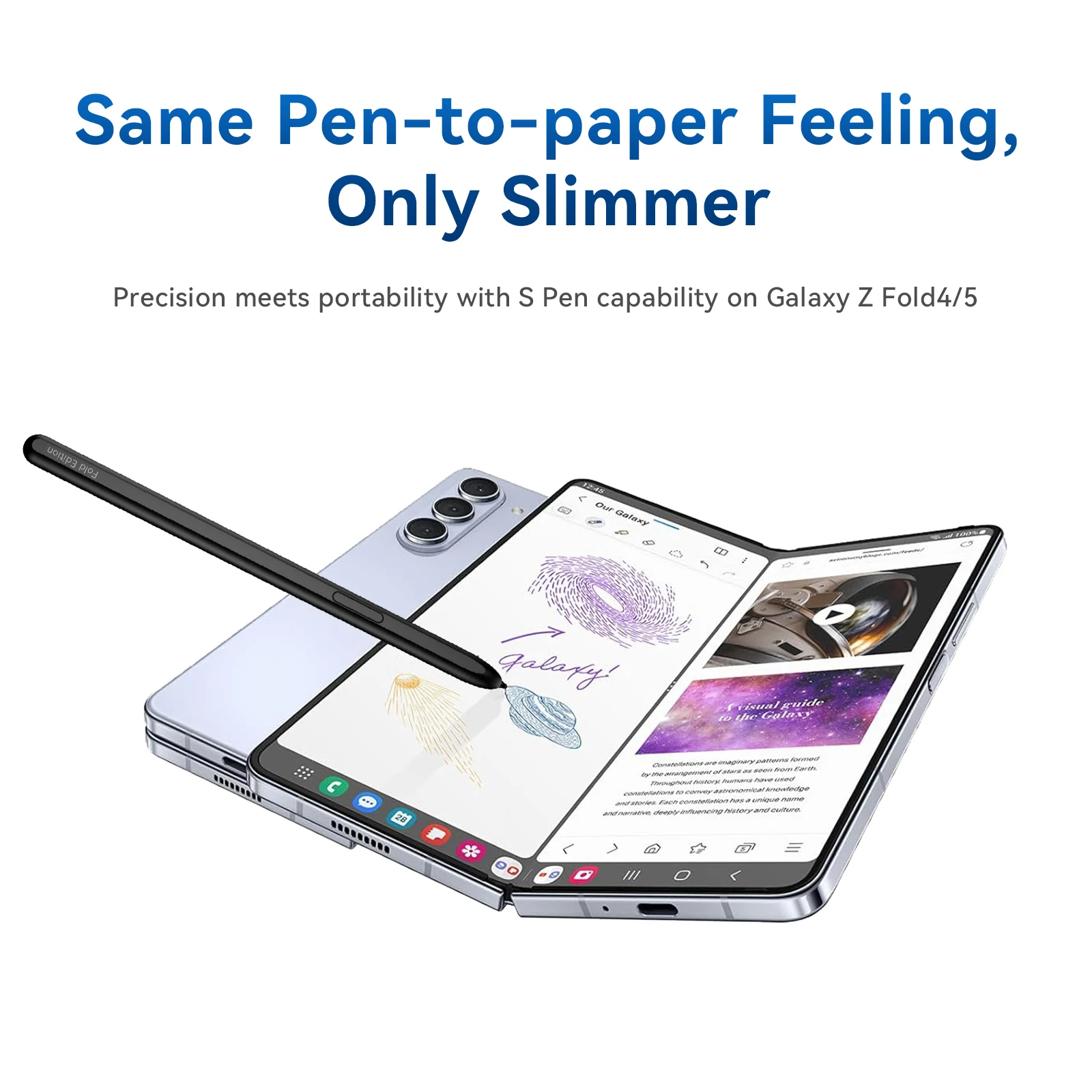 For Samsung Galaxy Fold 4 S Pen Folding Screen Exclusive Stylus For Samsung Galaxy Z Fold 5 Mobile Phone Stylus