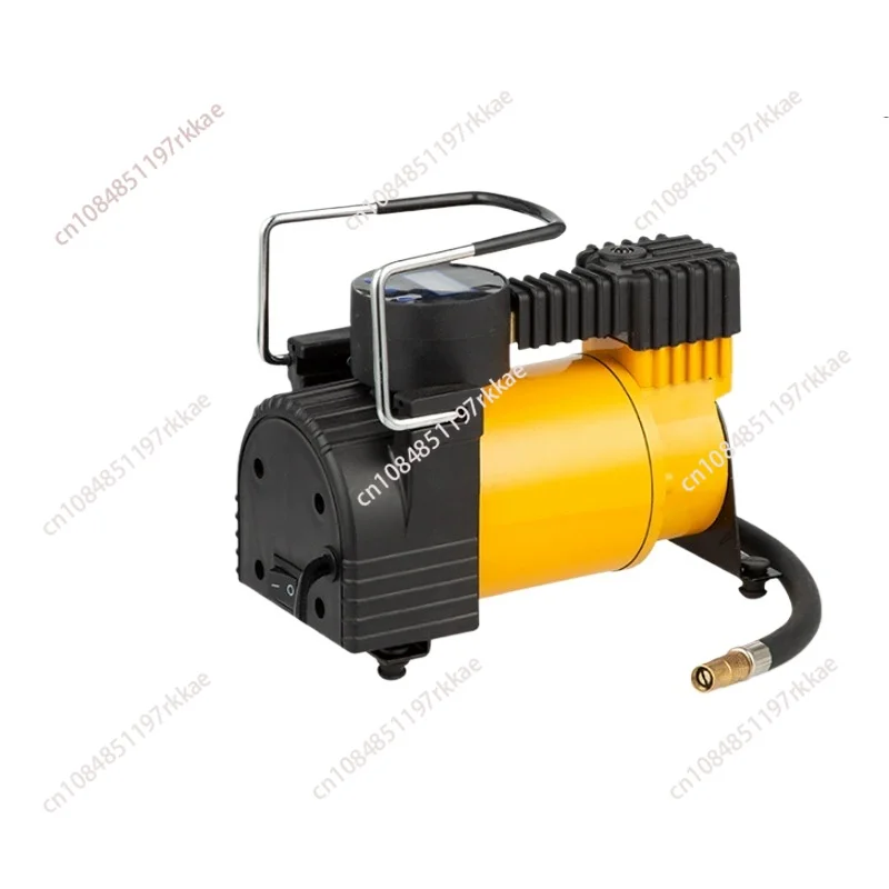 Portable Air Compressor Tire Inflator Car Dual-Cylinder Air Pump  High-Power High-Pressure Air Pump