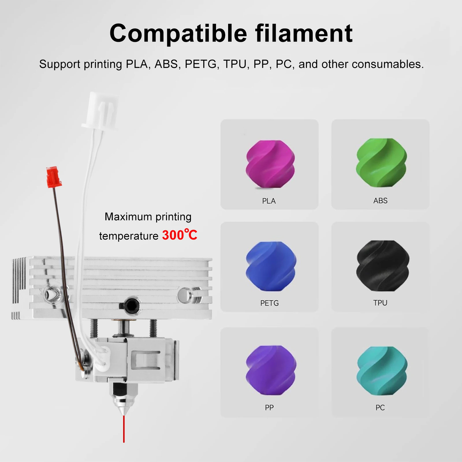 Neues Upgrade Sprite Extruder Hotend Kit für Creality Ender-3 S1, S1 Pro, S1 Plus, CR-10 Smart Pro 3D-Drucker Zubehör – Detail 10