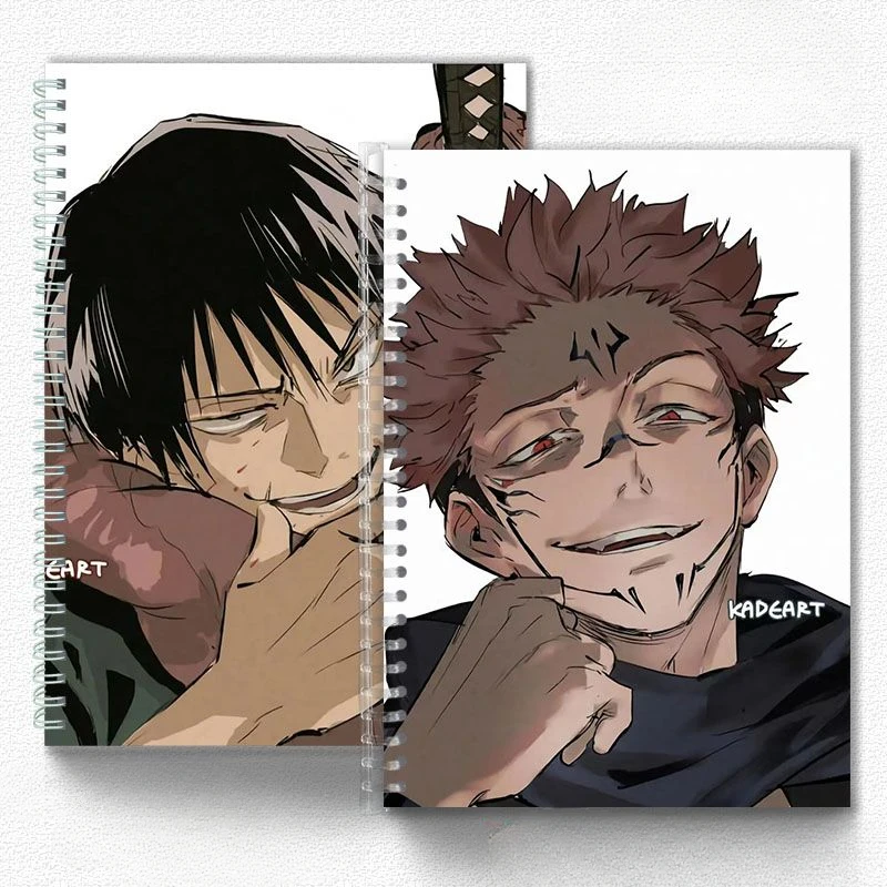 Jujutsu Kaisen Fushiguro Megumi Fushiguro Toji Ryomen Sukuna Notebook Anime Peripheral Cute Cartoon Stationery Kawaii Diary Book