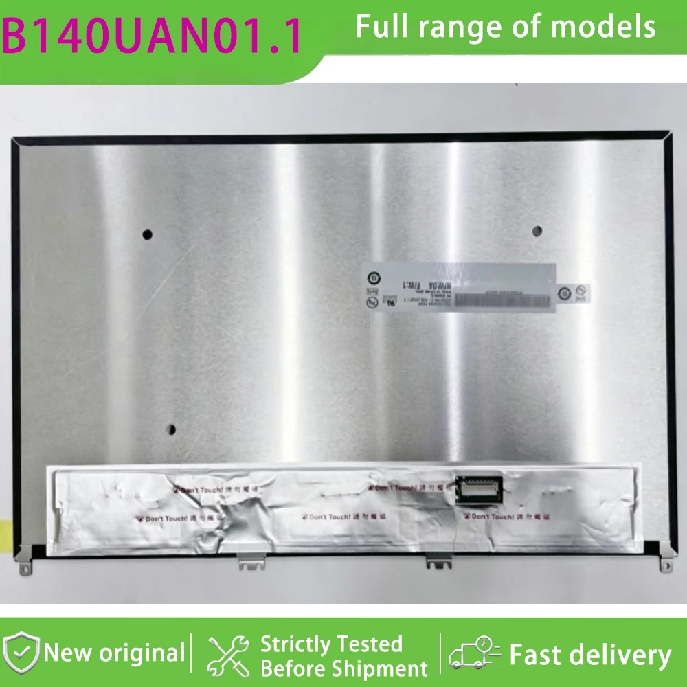 B140UAN01.1 14.0 Inch Wuxga 16 10 Aspect Ratio Ips Grade Lcd Display Panel Matte Non-touch  for Laptop Assembly Replacement