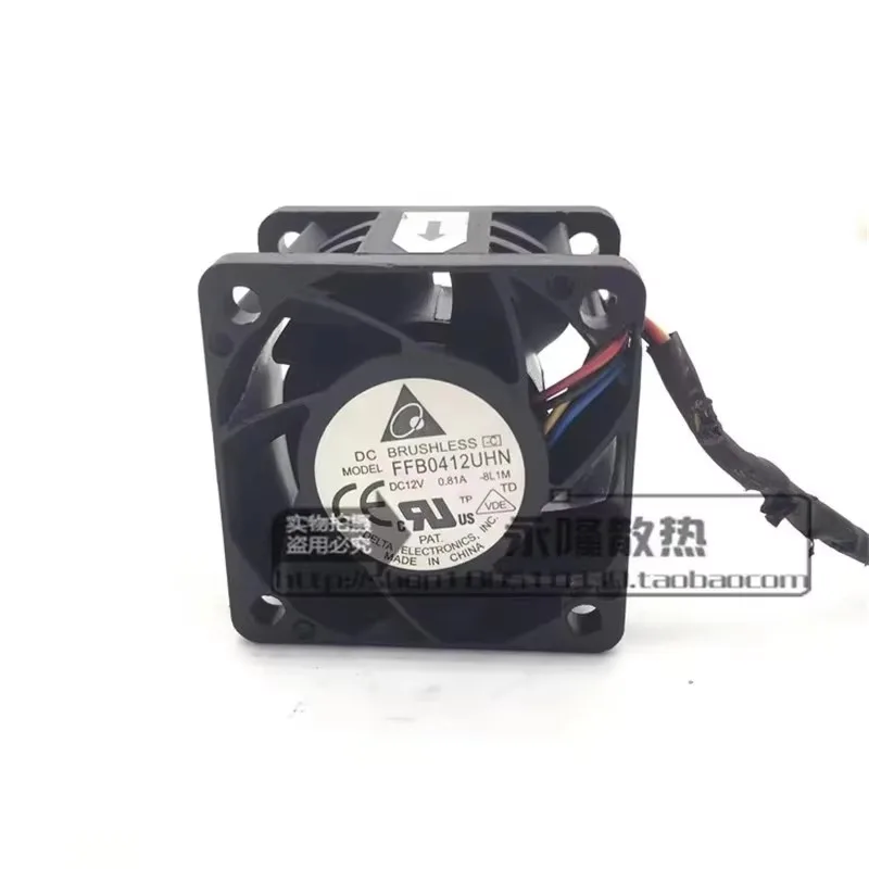 New 4CM 40 * 40 * 28MM 12V 0.81A brute force boost FFB0412UHN 4-wire PWM server Cooling fan