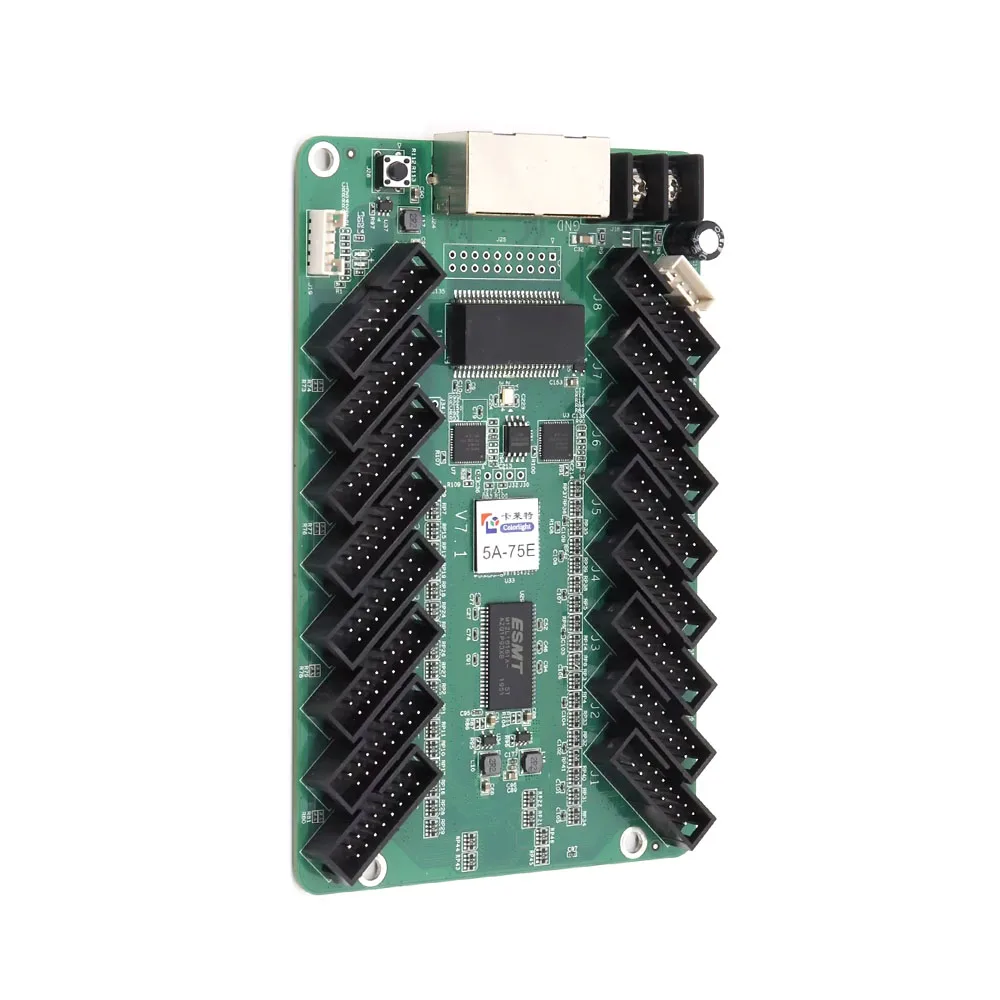 "Colorlight 5A-75E LED Receiver Card: Advanced Signal Processing, High Stability, Perfect for Large-Scale LED Installations"