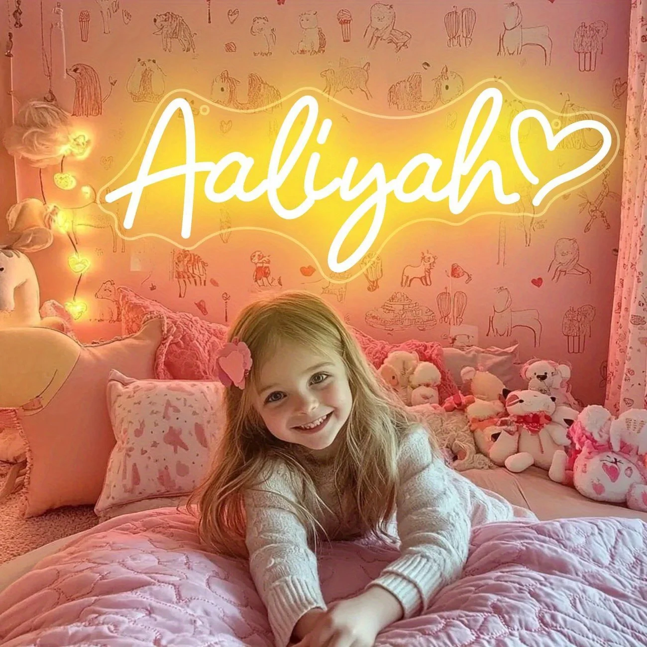 

Custom Name Neon Sign Personalized Birthday Gifts Decoration Bedroom Wall LED Neon Lamp Your Text Business Logo Night Light