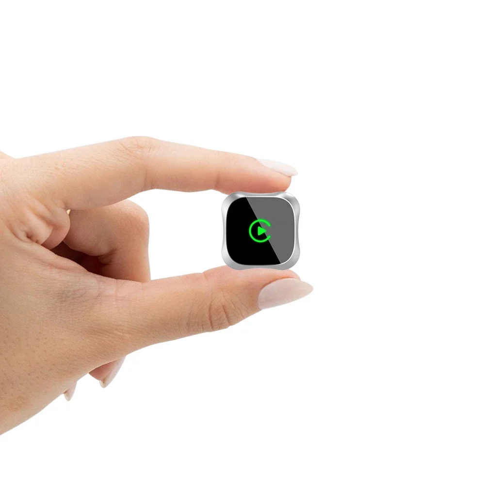Qzonnect 2025 Compact Wireless CarPlay & Android Auto Adapter, 5.8GHz, Low Latency, Auto Connect, For Wired CarPlay Systems