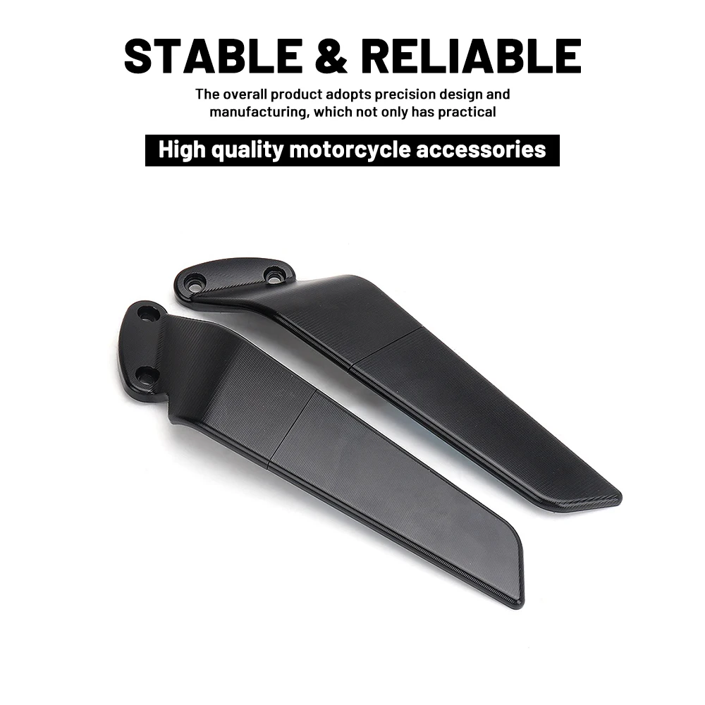 Motorbike For Honda CBR 650R CBR650R 2019-2024 Aluminum Motorcycle 2024 CBR650R Rearview Mirror Motorcycle Invisible Rearview