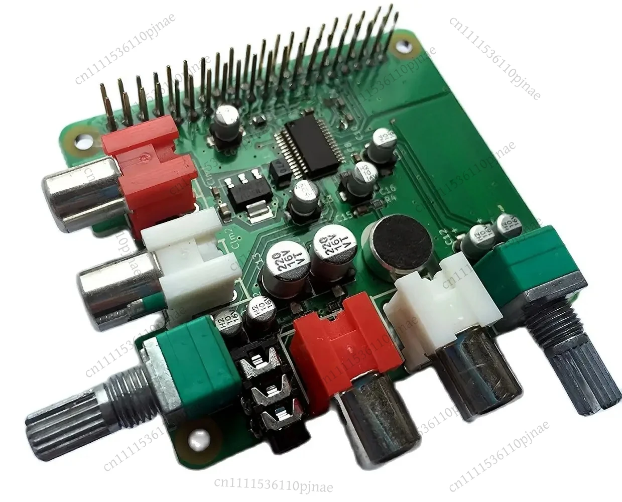 

Audio Injector PPIM Sound Card for Raspberry Pi HIFI DAC HAT Audio Card Expansion Board Compatible with Raspberry Pi Zero