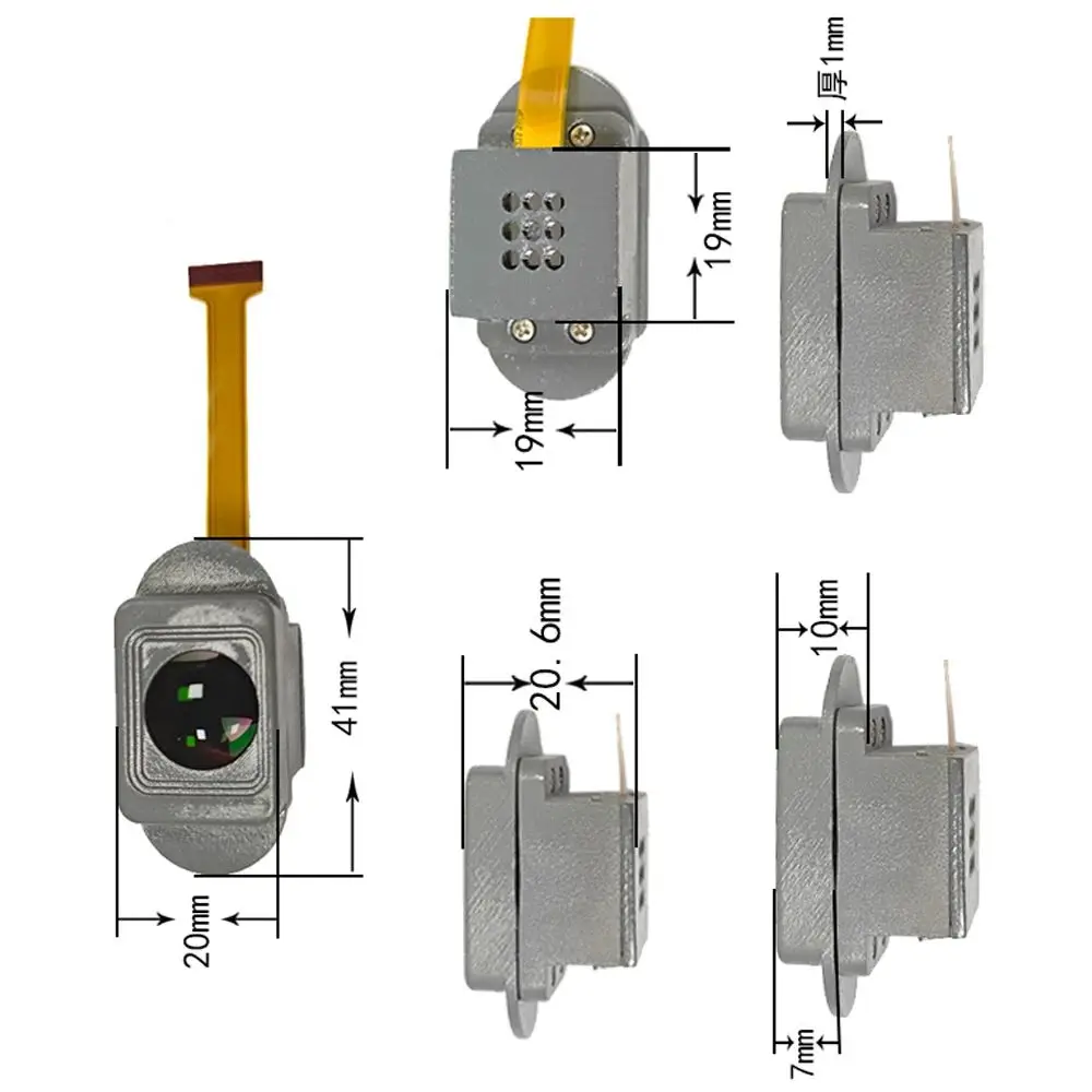 

0.23 Inch OLED Display Viewfinder HDMI AV Input 640 * 480 EVF Monocular Display Module with 22x Optical Eyepiece Thermal Imaging