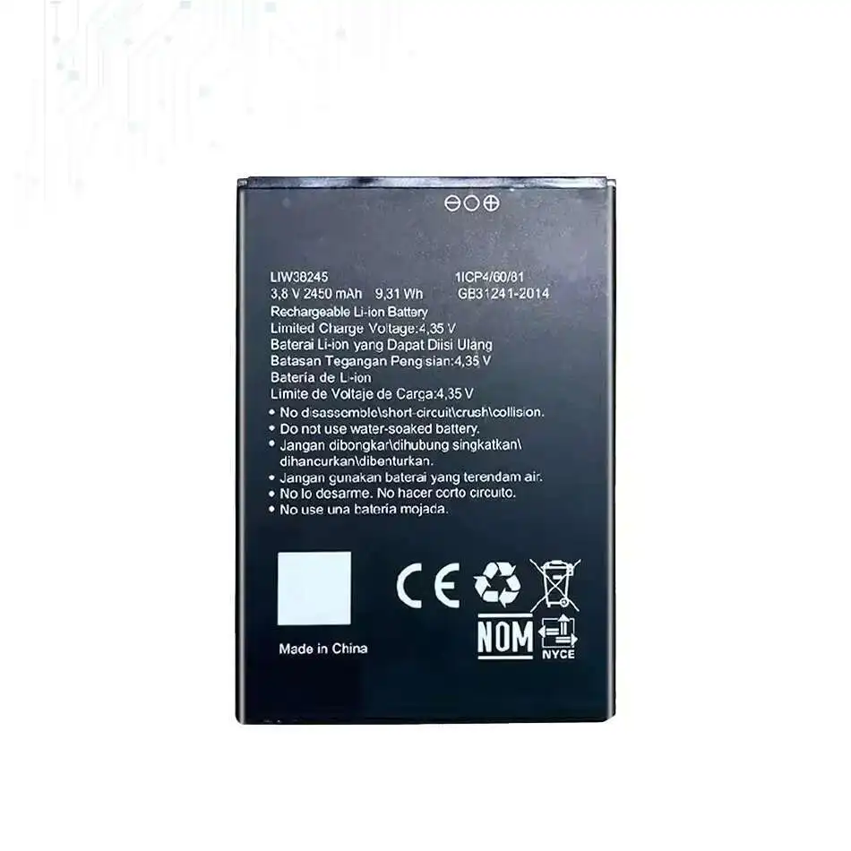

Для Hisense Infinity F17 Pro F16 LIW38245 2450 мАч стабильный надежный аккумулятор для мобильного телефона