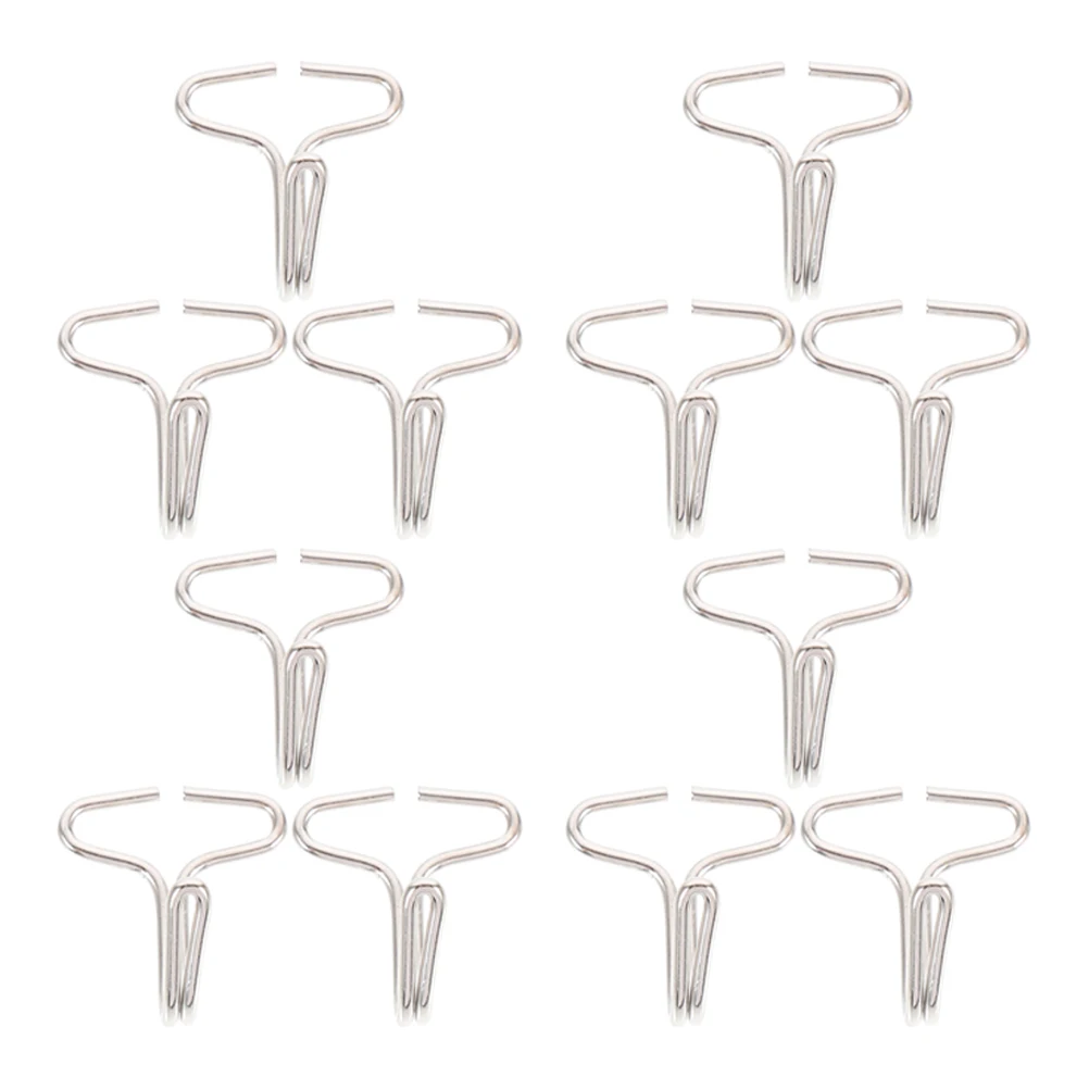 

200 pcs Car Seat Cushion Hooks Iron Hanger for Fixing Headrest Cover Mat Installation Accessories 2 5cm Wide Strap