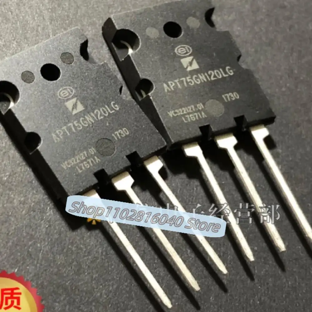 10PCS/Lot APT75GN120LG  IGBT TO-264 1200V 200A      High Quality