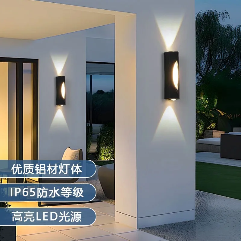 2025 new outdoor wall lamp multi-specification luminous wall lamp guest room bedroom background wall indoor outdoor wall lamp wh