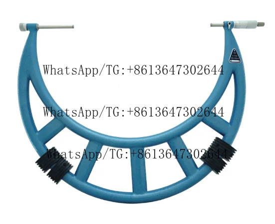 364-400G 300-400mm Big Size Outside Micrometer with Interchangeable Anvil Tools