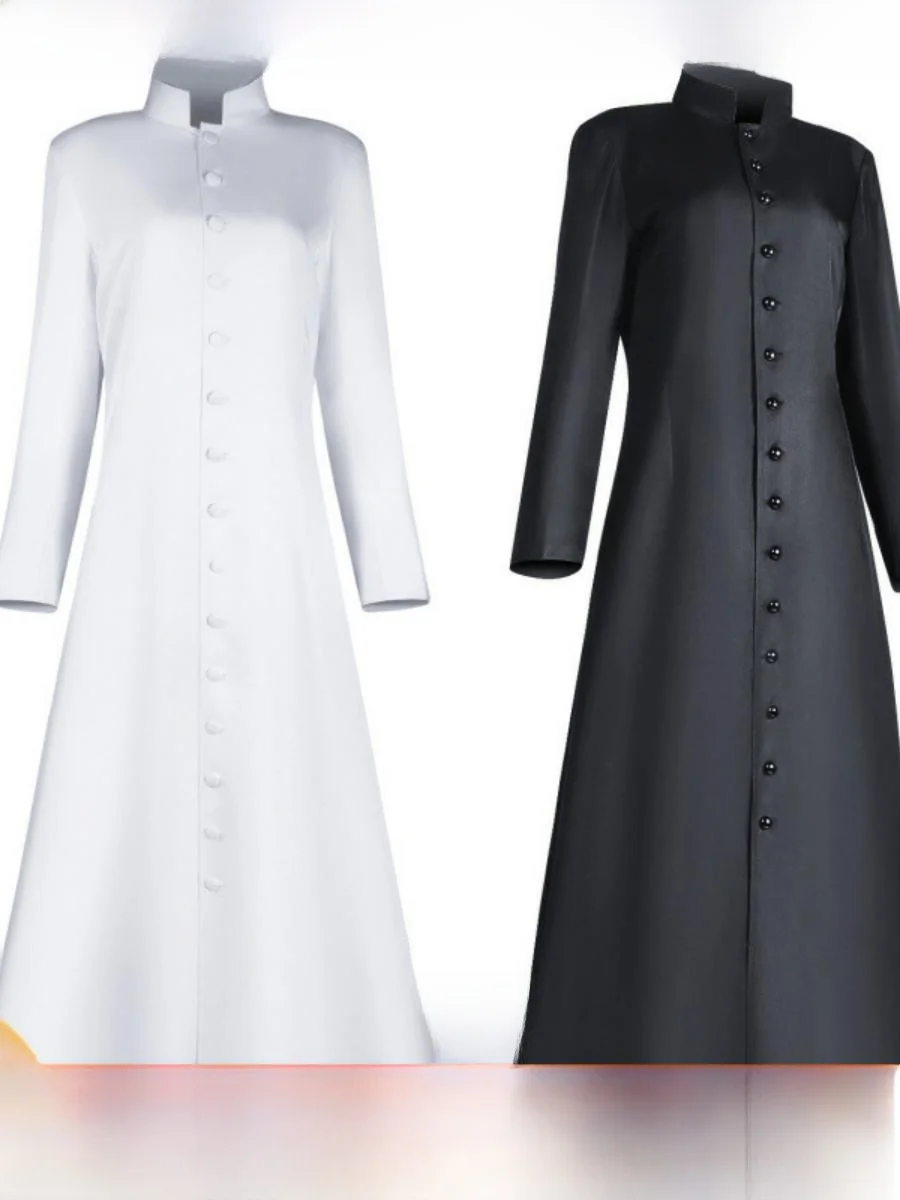 

loween Performance Costume Multiple Colors Available C290 Priest Suit Role-plang Apparel Stage Ethnic Women's Wear