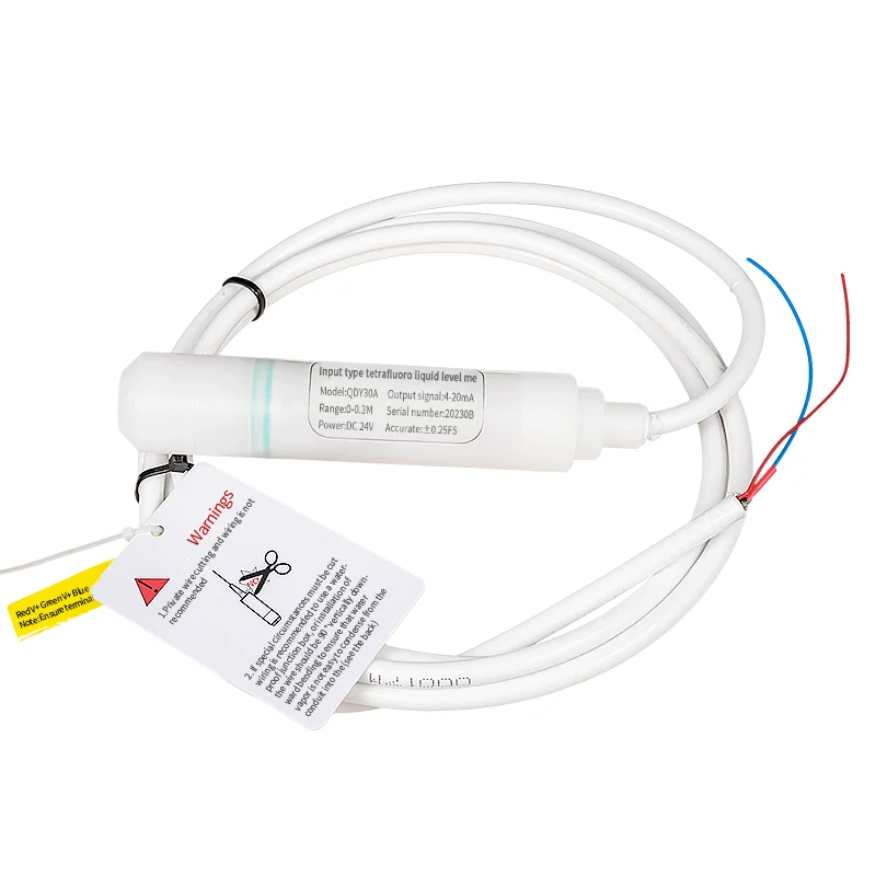 

Anti-Corrosion Integrated Fuel Water Level Transmitter 4-20mA 0-10V 0-5V Submersible Level Transmitter 0-5m Liquid Level Sensor