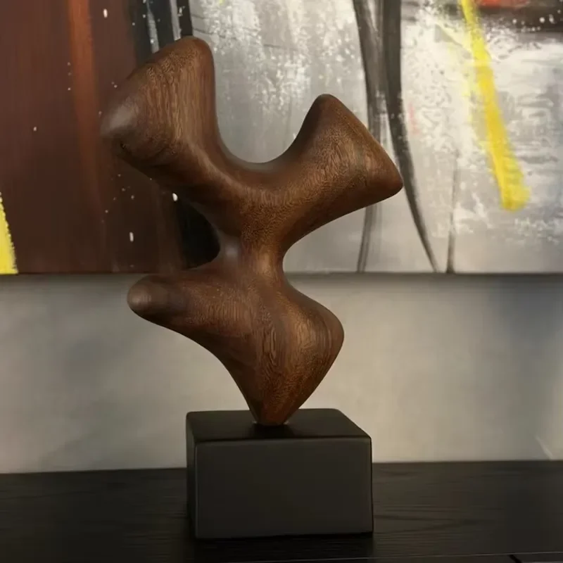 Customizable retro modern art tabletop sculpture handmade irregular home decoration hotel adds a unique touch to your space