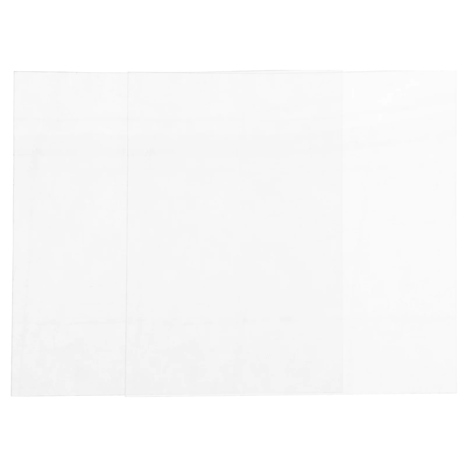 

2Pcs Acrylic Sheets for Crafts Clear DIY Panel Sturdy Display Board for Picture Frames and Projects Acrylic Sheets