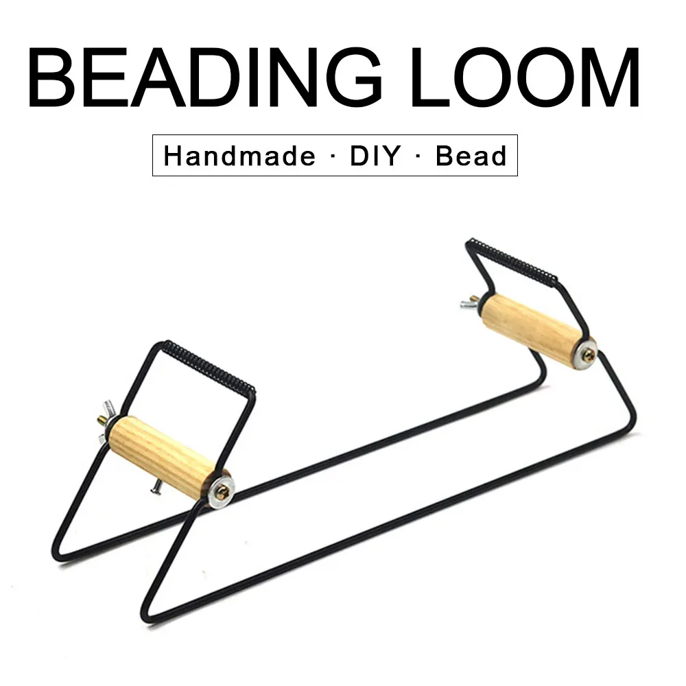 Weaving Beading Loom Easy-to-Use DIY Tool for Beads Bracelet Necklace Belts Jewelry Handmade Makinng For Handicraft Enthusiasts