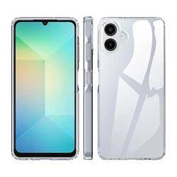 삼성 갤럭시 A06 A16 4g 5g 투명 뒷면 커버에 대한 울트라 얇은 실리콘 소프트 케이스 16 06 실리카 젤 쉘 충격 방지