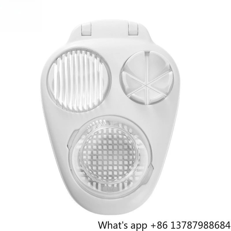 Egg Petal Cutter, Crusher, Fancy Egg Cutter, Three-in-one Tool