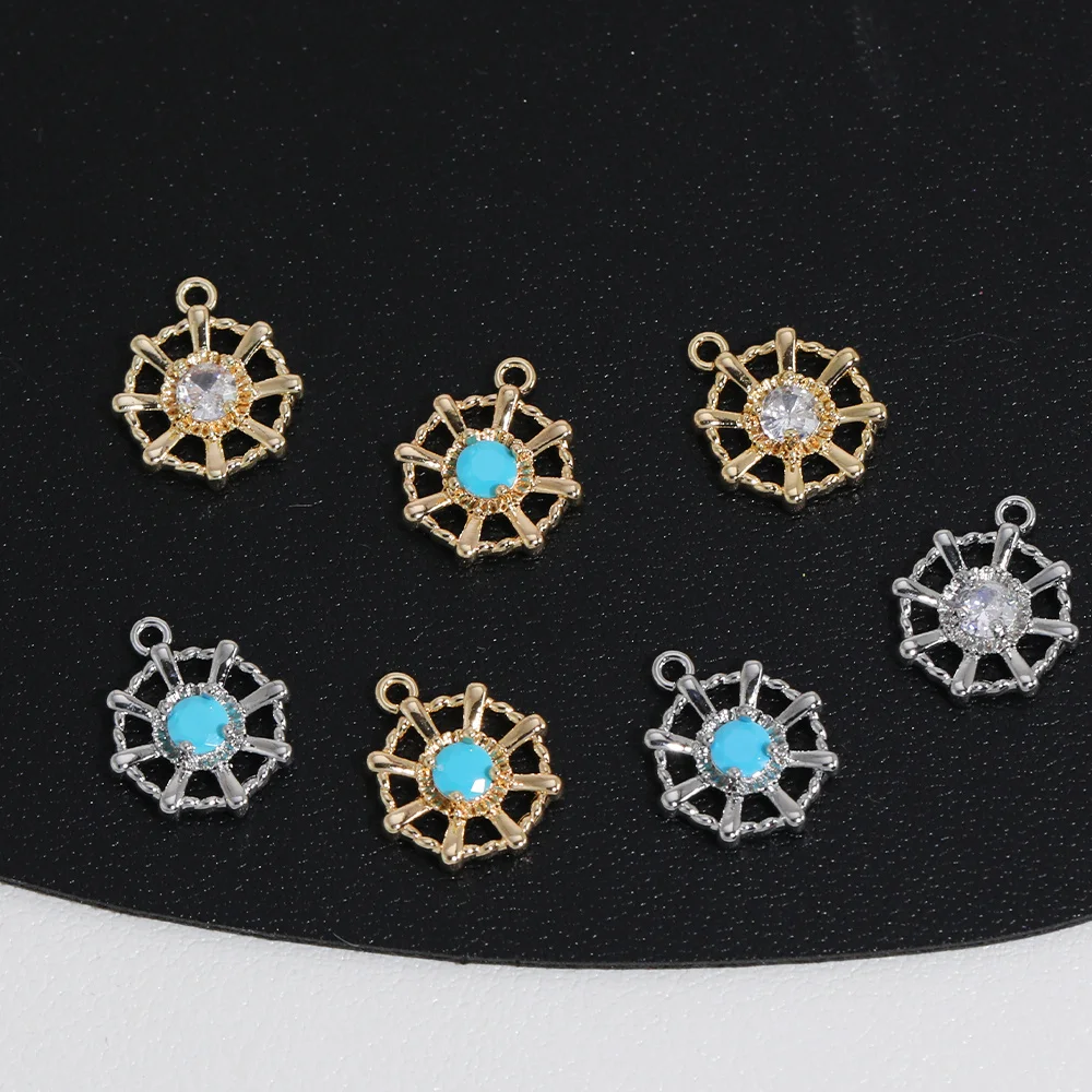 

Cordial Design 13*15MM 50Pcs Jewelry Findings/DIY Pendant/Copper Charms Accessories/Hand Made/Genuine Gold Plating #194995