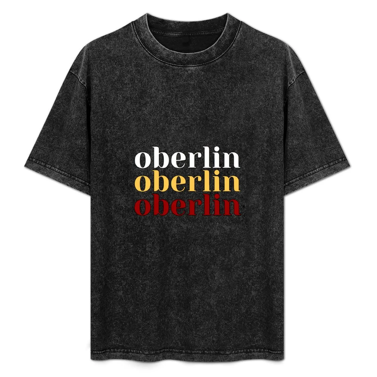 Oberlin College T-Shirt blanks custom t shirt new edition Men's cotton t-shirt