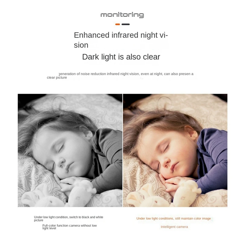 B34B-Wifi Camera 5G Video Surveillance Camera Mini Indoor Security Camera