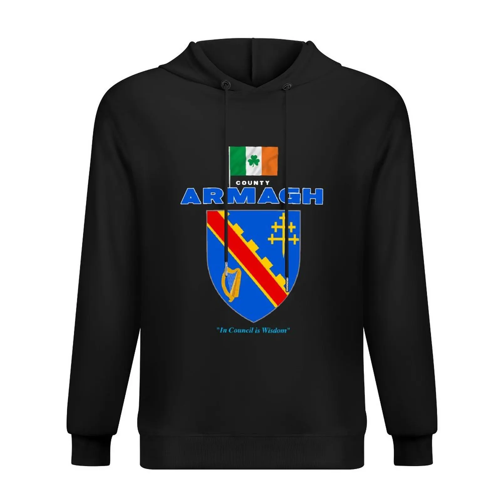 

County Armagh Ireland - Official Crest Hoodie korean style clothes anime clothes mens clothes new hooded tee