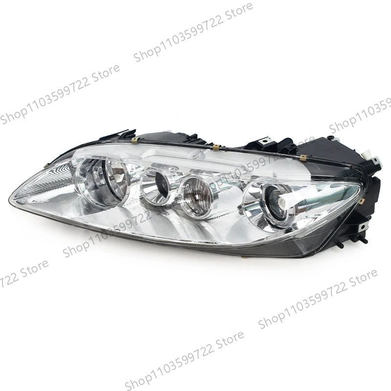 Per Auto Faro Anteriore Luce Assy Alogeno Per Mazda 6 GG Atenza GG 2002-2015 Auto Sinistra e Destra Paraurti Anteriore Testa Della Lampada Del Faro