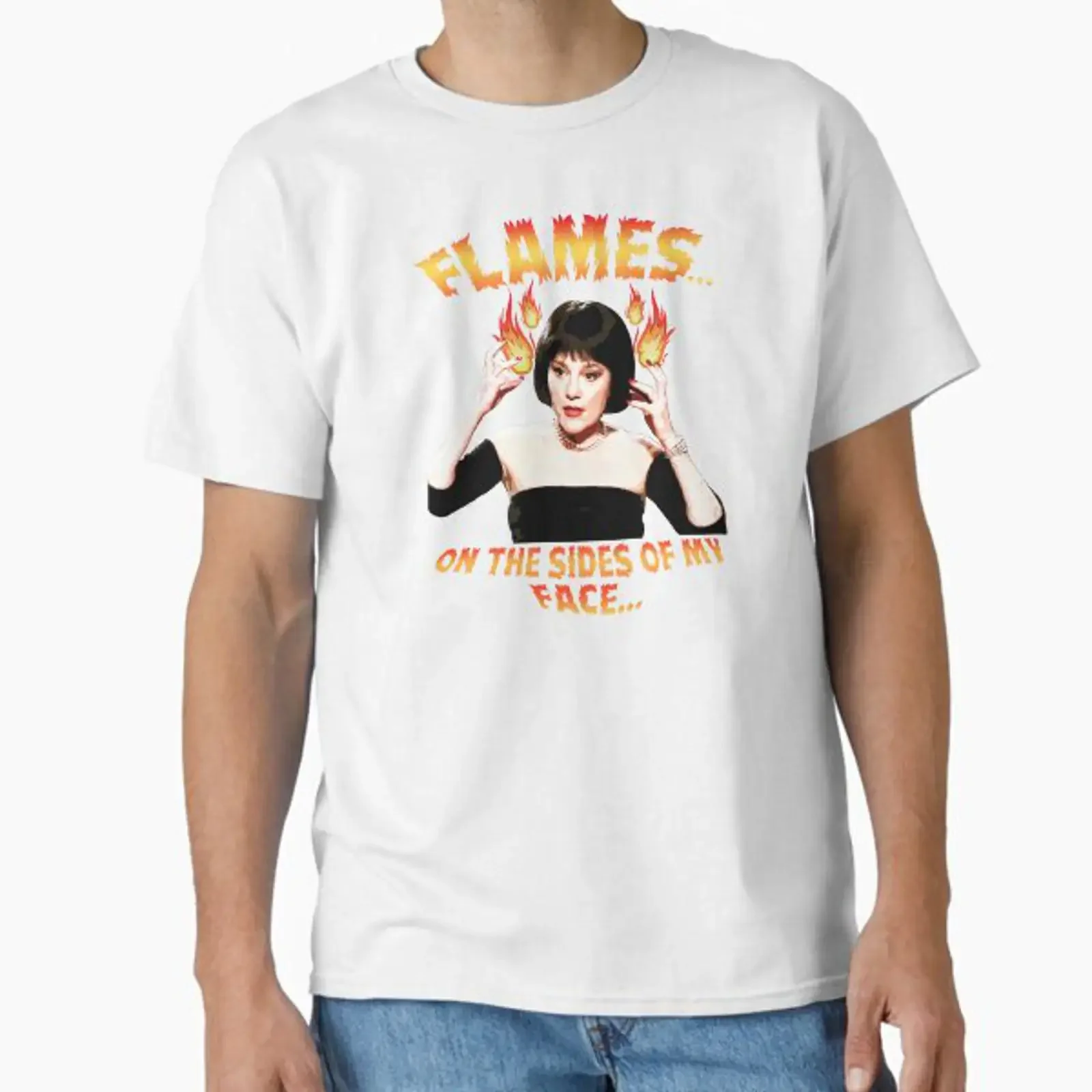 Clue Mrs White Flames, conçu et vendu par markdwaldron, style vintage, lavé, confortable, polyvalent, streetwear, respirant, homme, décontracté
