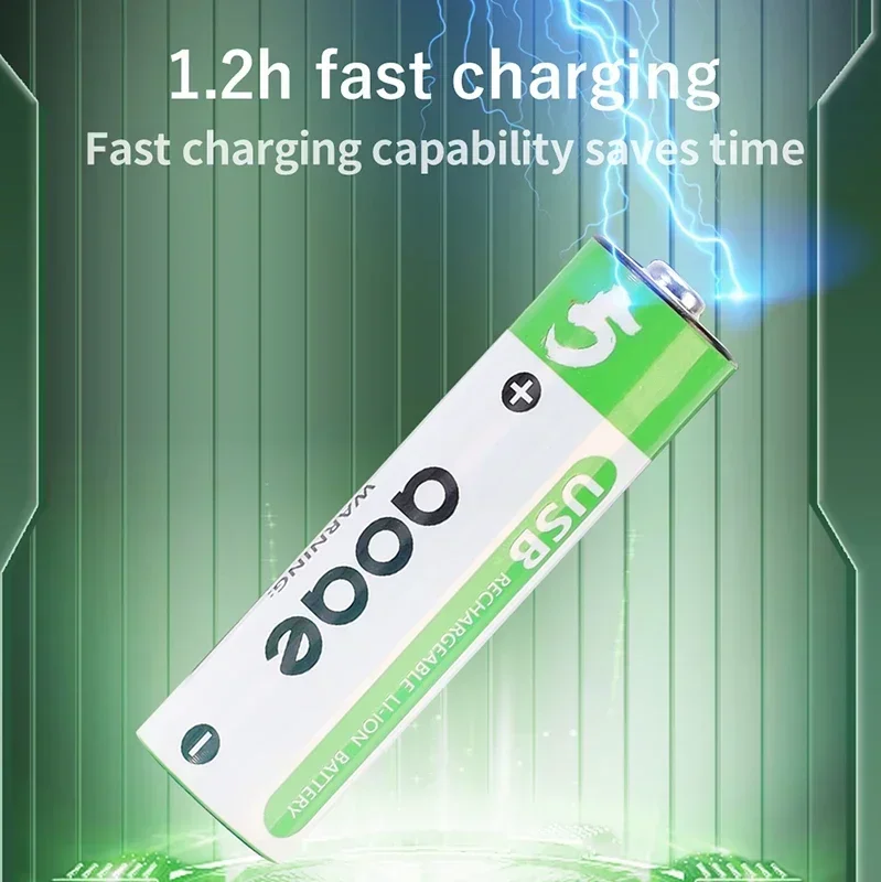 aa rechargeable battery 1.5v lithium battery suitable for toy remote control, mouse etc pilas aa recargables