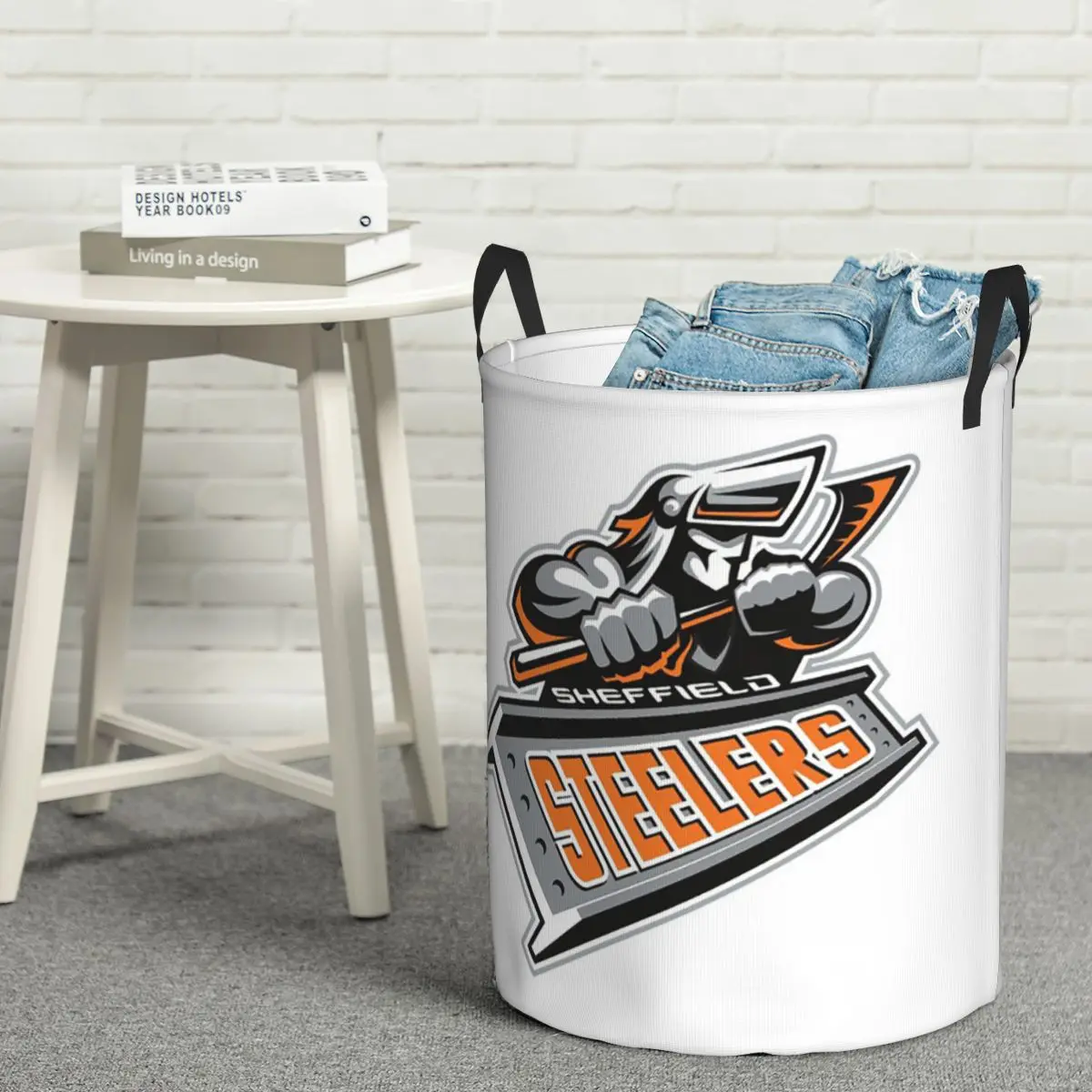 Cesto para la ropa sucia Sheffield Steelers, cesto plegable para la ropa sucia, cesto grande para guardar la ropa de bebé, organizador para el hogar