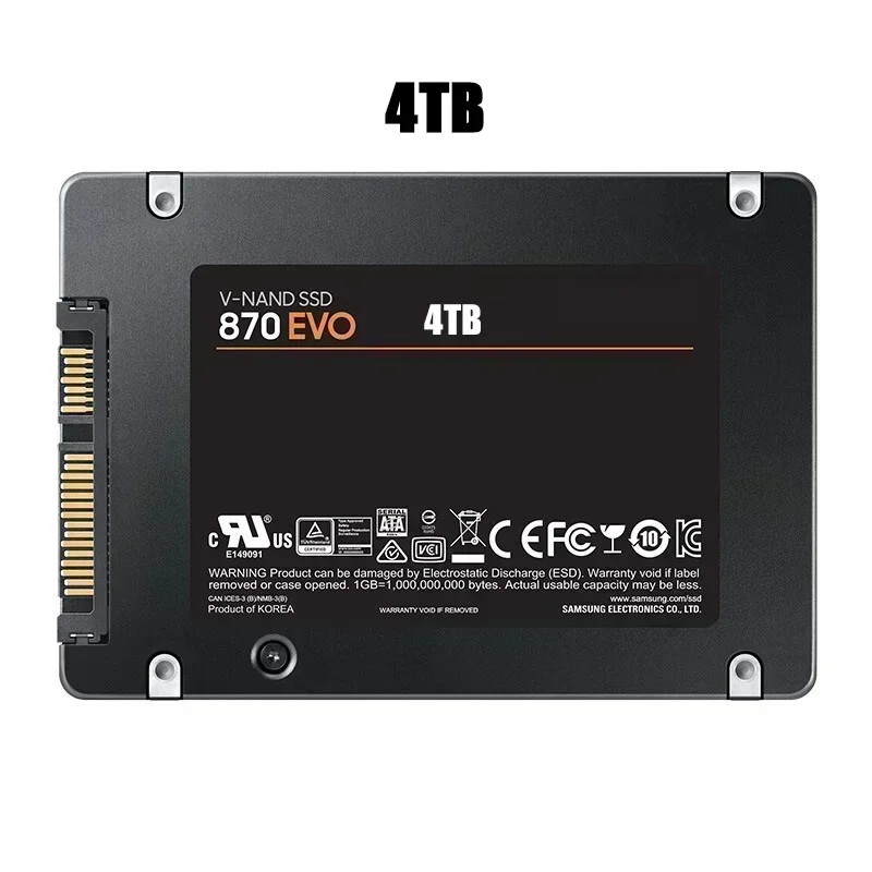 870 EVO SSD Solid-State-Festplatte 1TB/2TB/4TB Interne Festplatte Sata3 2,5 Zoll für Laptop Mikrocomputer Desktop – Detail 9