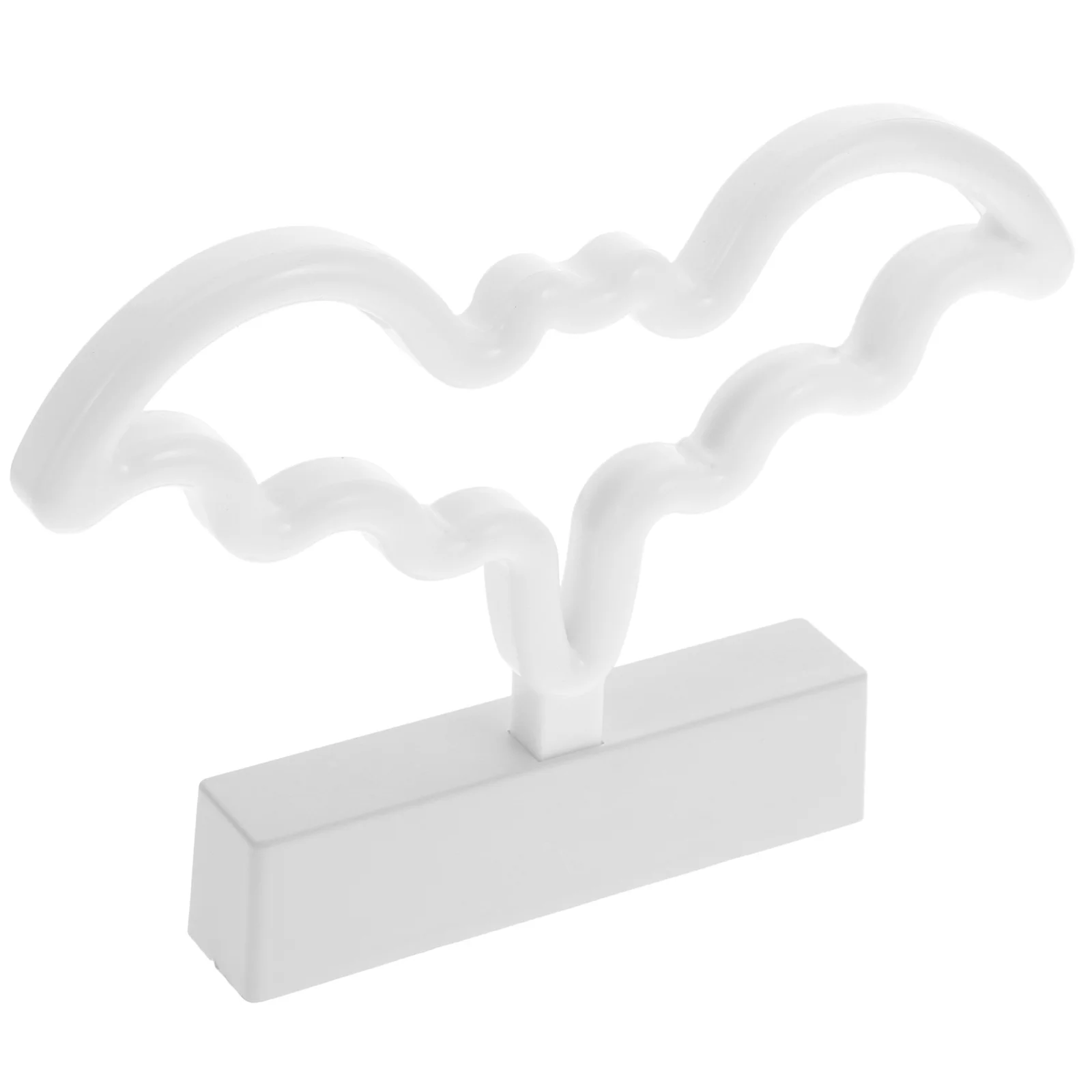 ضوء النيون Led النمذجة ضوء مزدوج الطاقة Usb تعمل مصباح الليل الزخرفية لغرفة النوم غرفة المعيشة مكتب