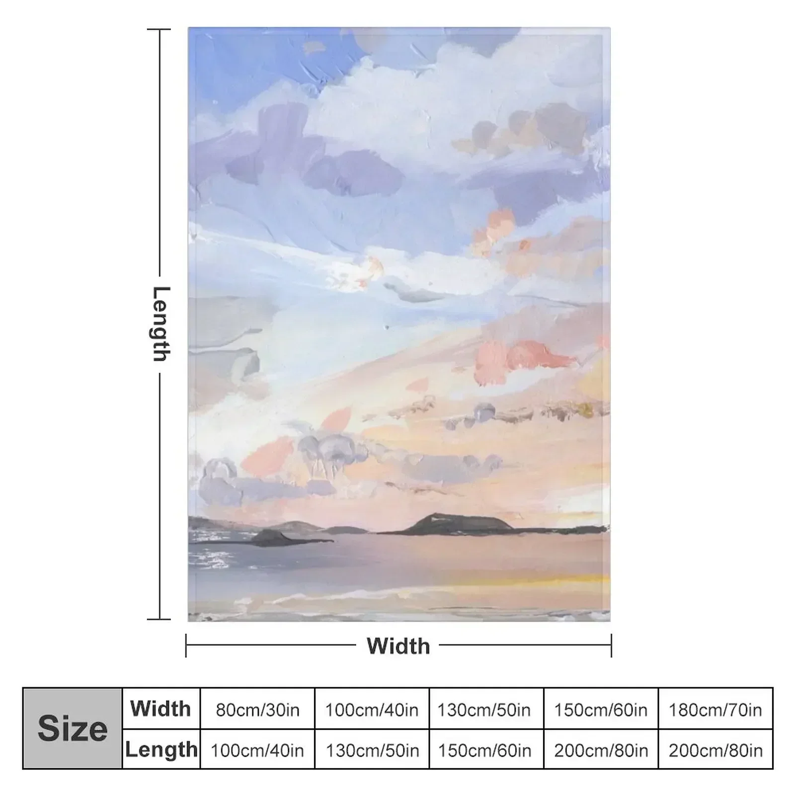 'SUNSET OVER BRYHER', Tresco ISLES OF SCILLY Throw Blanket Fashion Sofas Decorative Sofa Beautifuls halloween Blankets