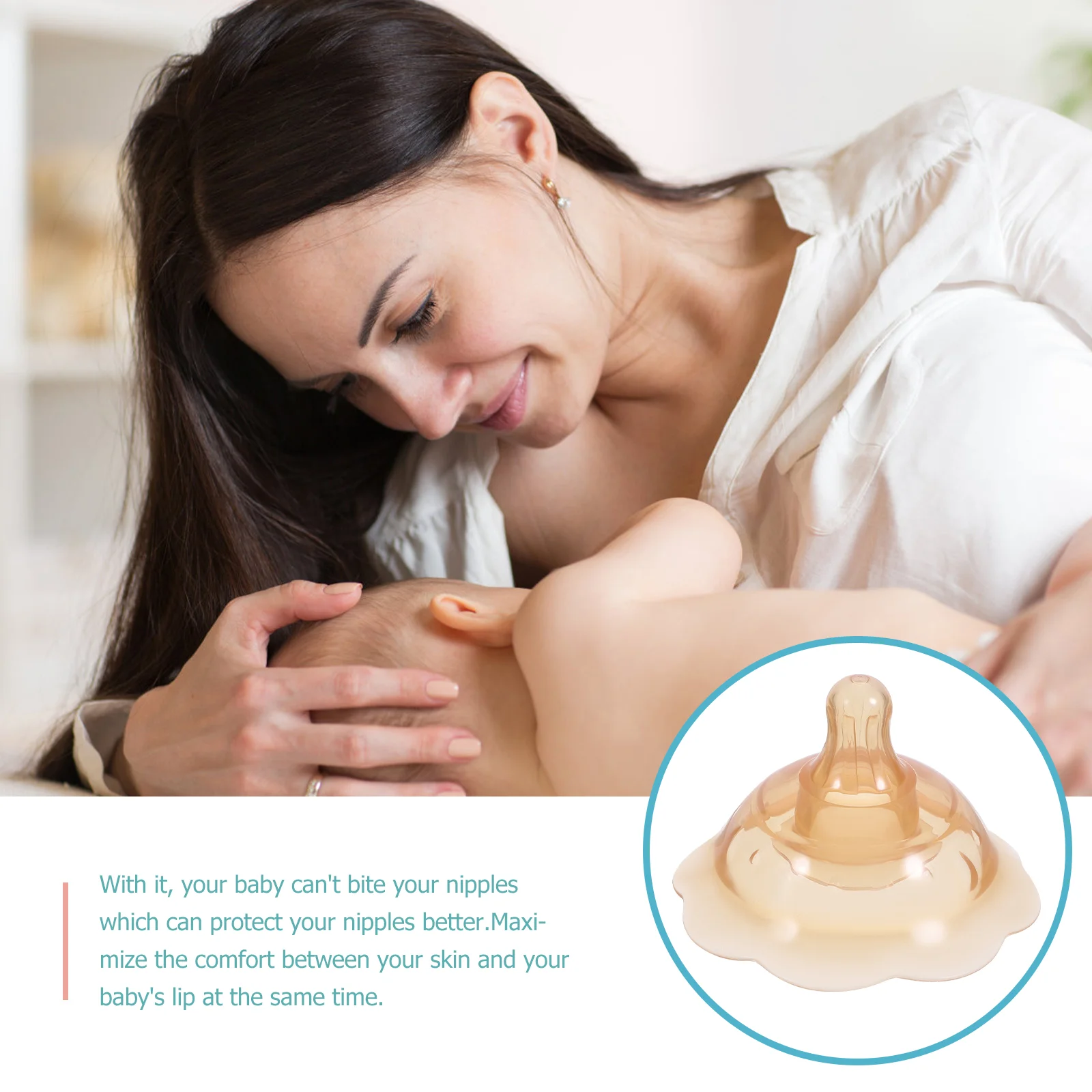 Baby Bottles Cream Breastfeeding Cover Breast-feeding Protector for Nursing