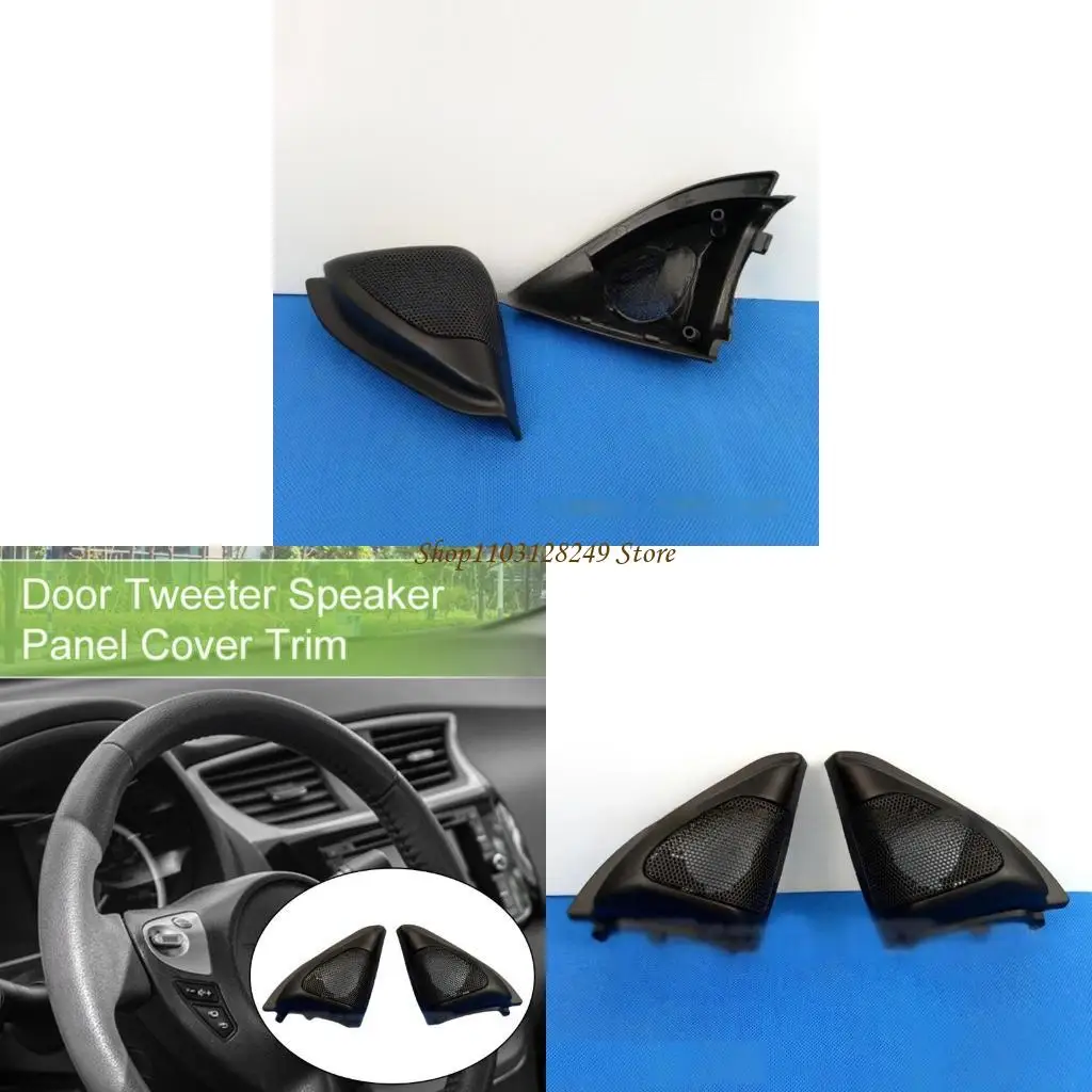 

N5KD High Durability Triangle Speakers Cover Enclosure Panel Suitable for Front Left And Right Door Tweeters Improved Sound
