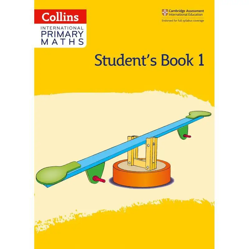 Collins International Primary Maths Students Book 1 Lisa JarminandPeter Clarke Harper Collins UK 9780008340896 Book