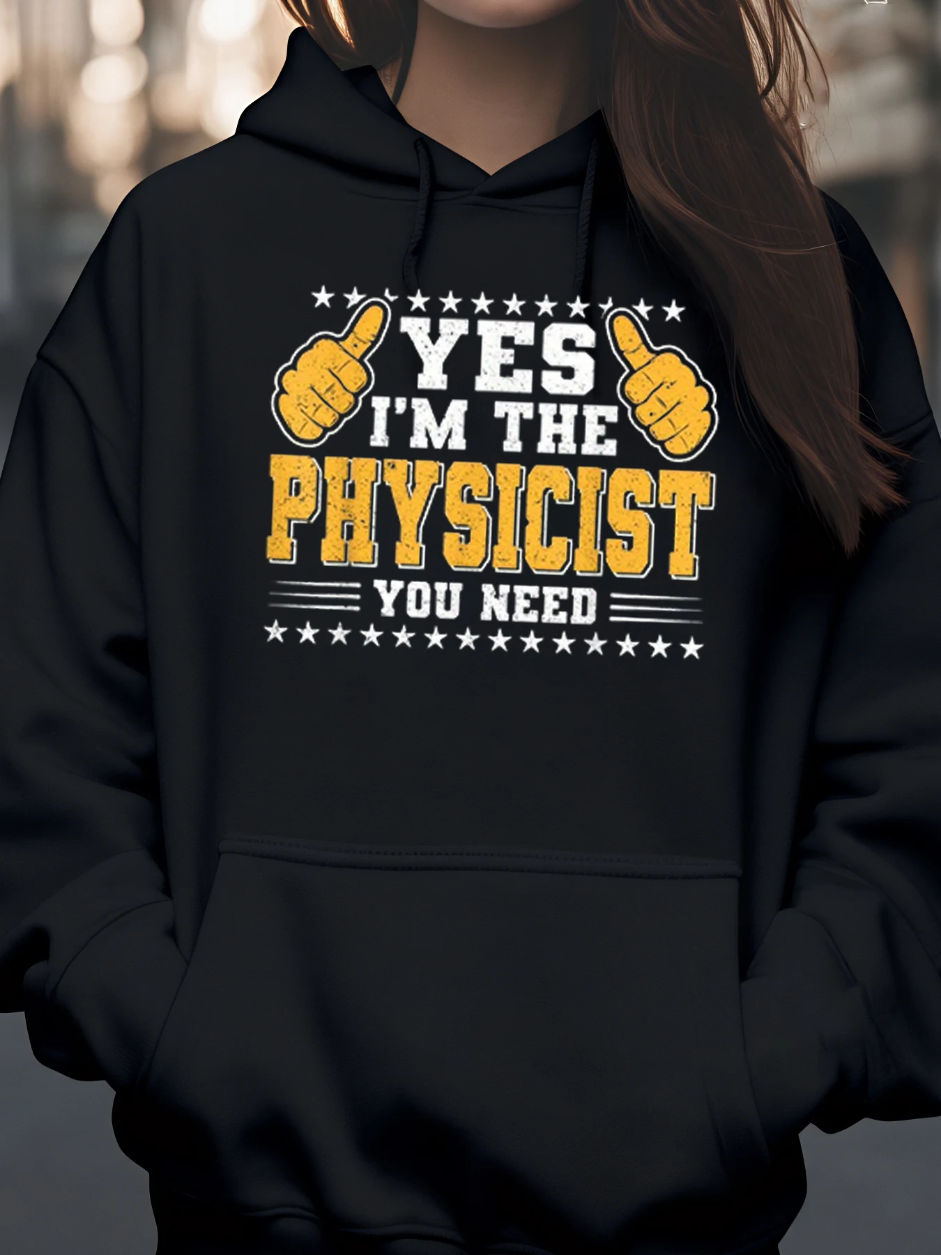 

Толстовка с принтом «Да, я физикистан, что вам нужна» для любителей науки, повседневная одежда унисекс