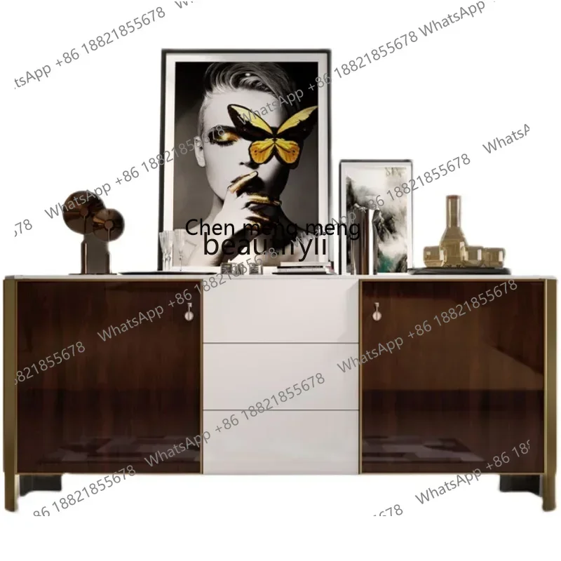 

Новые поступления, легкий роскошный минималистичный входной шкаф, домашний дверной проем, большой вместительный сервант для хранения, современный минималистичный ха