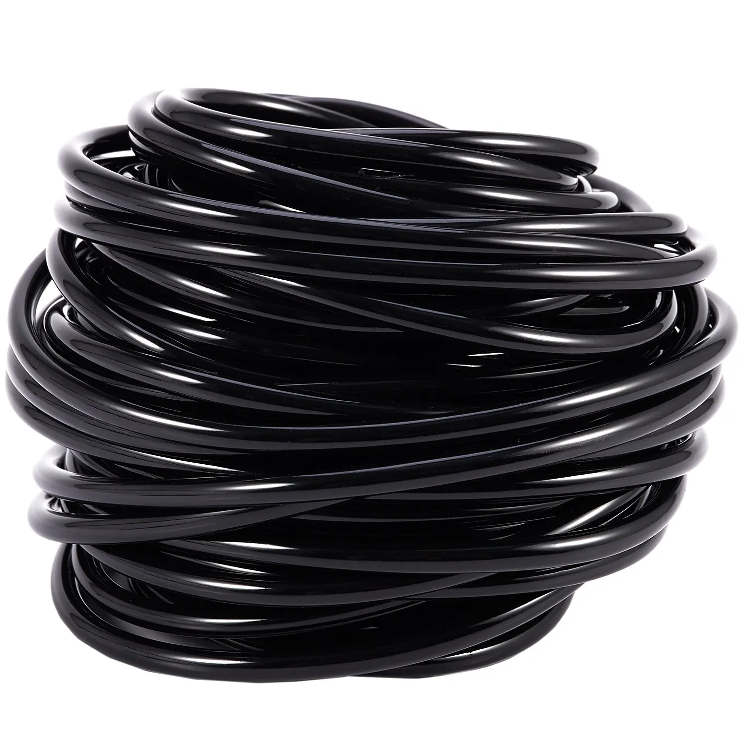 20m 4/7mm Hose Garden Water Micro-Irrigation Pipe With 20 Pcs Tee Connectors Gardening Lawn Agriculture Sprinking Drip Tube