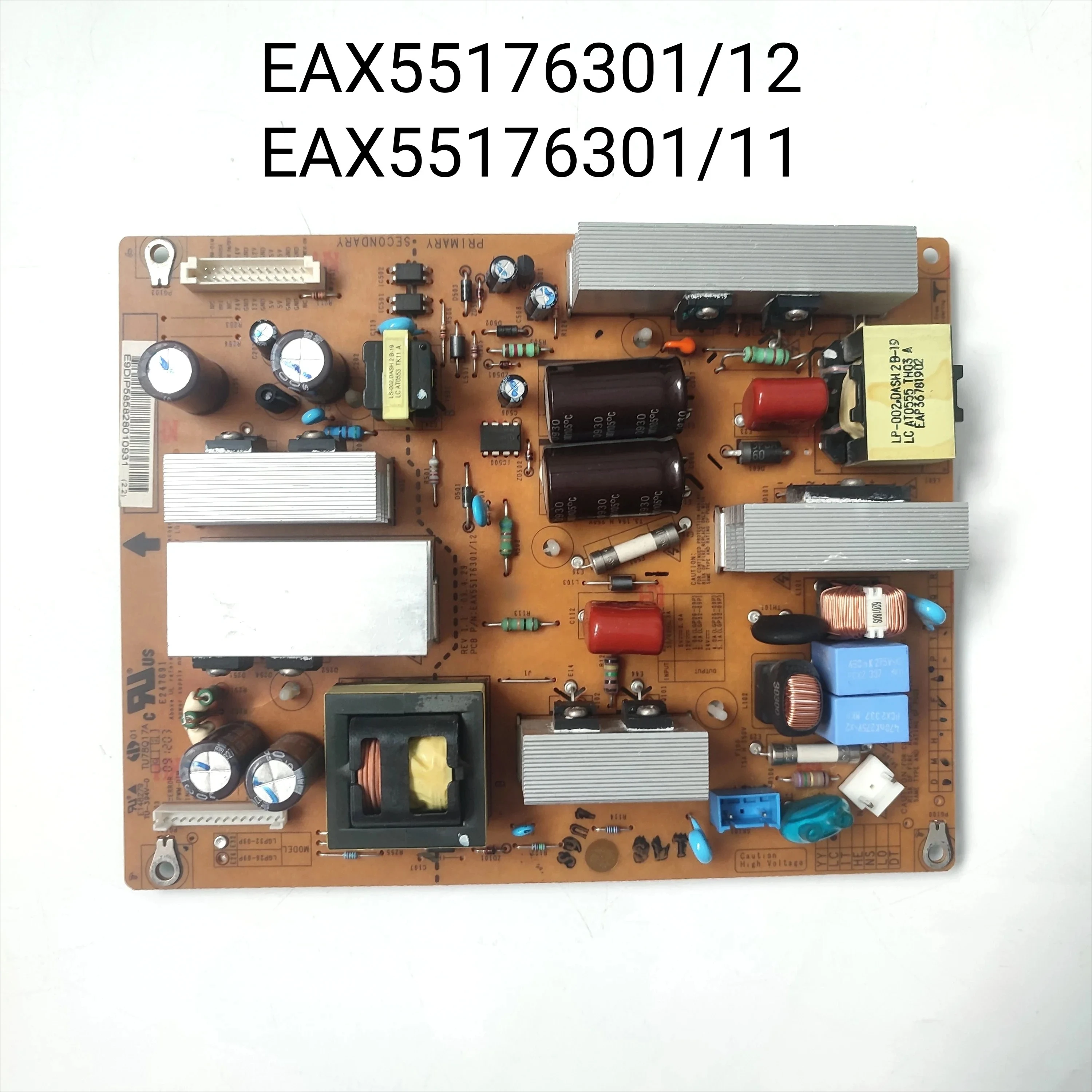 

EAX55176301/12 = EAX55176301/11 LGP32-09P EAY58582801 Power Board for 32LF11-UA 32LH2000-ZA 32LH210C-UA 32LH3000-ZA 32 Inch TV