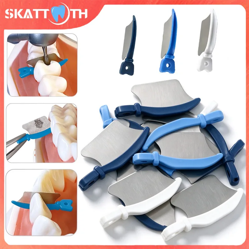New Dental Wedge Knife Dental Wedge Prime Teeth Interproximal Fender Wedge Guard With Gingiva Protection Sectional Matrix System