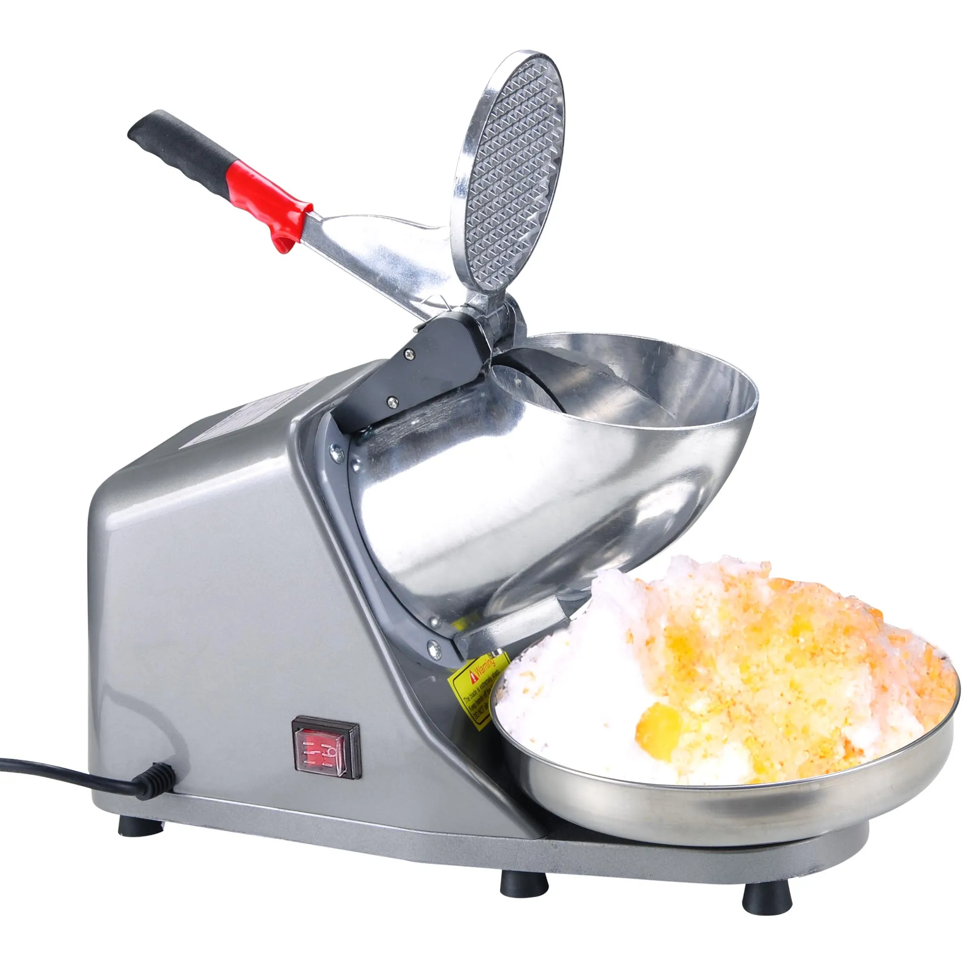 Electric Industrial Commercial Ice Maker Aluminum Casing Ice Block Crusher Machine Ice Crusher for Drinks