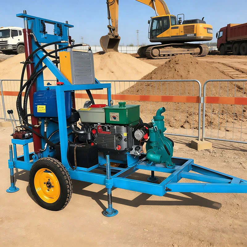 Customized Small Water Well Drilling Rig – Tractor Mounted Portable Core Borehole Drill Machine, Factory Price
