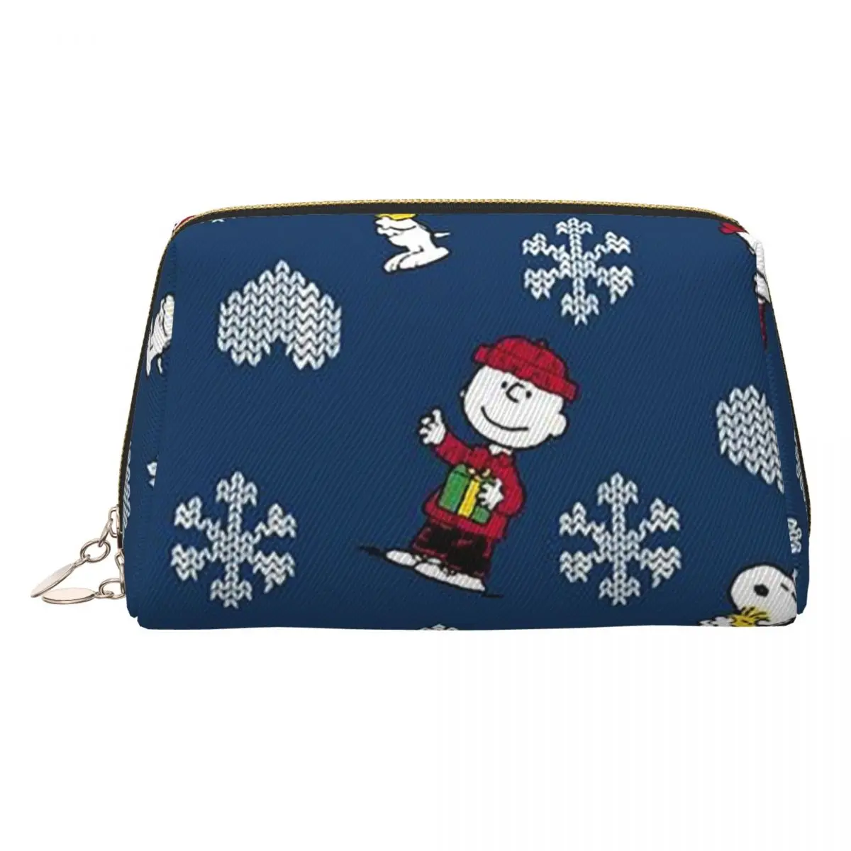 Merry Christmas & Happy Holidays! Women Cosmetic Bags Travel Makeup Organizer Pouch Toiletry Storage Dopp Kit Box