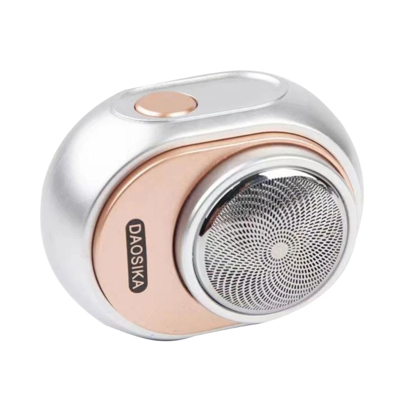 M2EE Mini barbeador para veículo elétrico, lâmina portátil para viagem ar livre, recarregável por USB