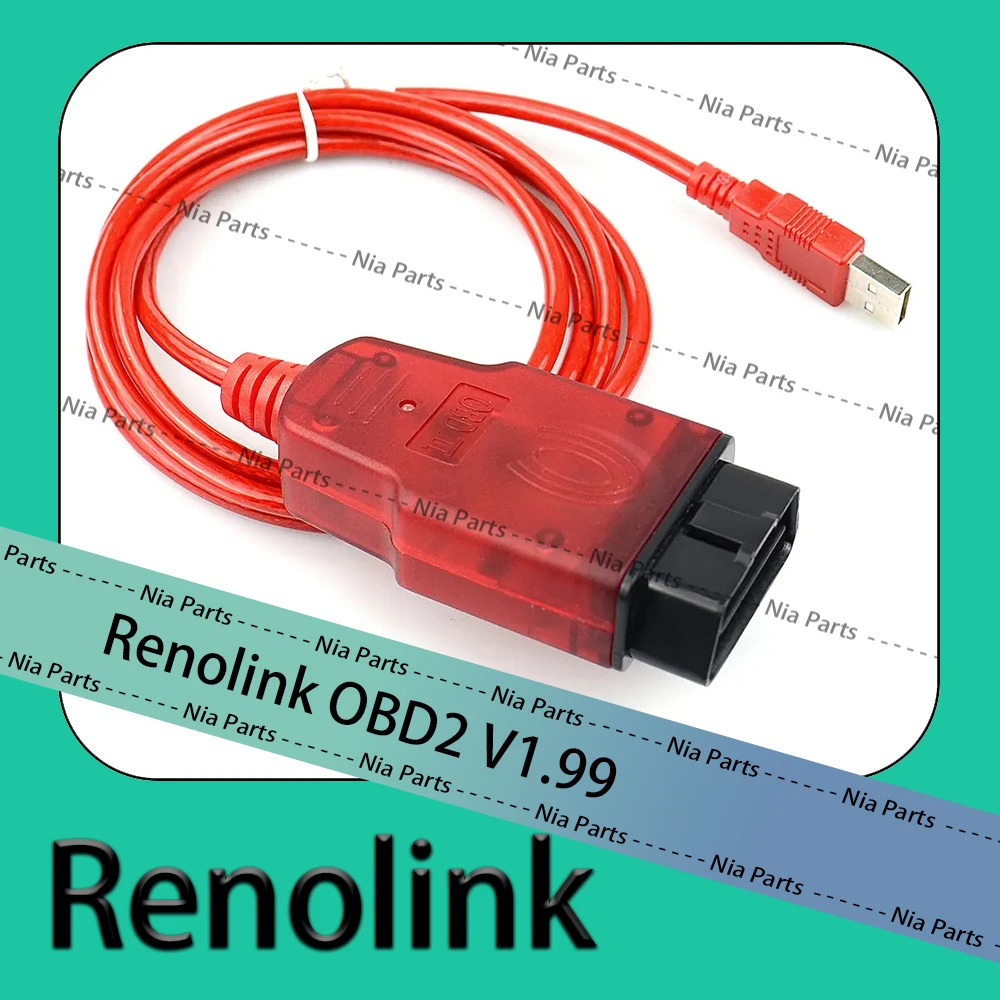 

OBD2 Renolink 1.99 ECU Programmer Tool Key Coding Air-bag Reset inspection tools renolink V199 Repair equipment tuning car tools