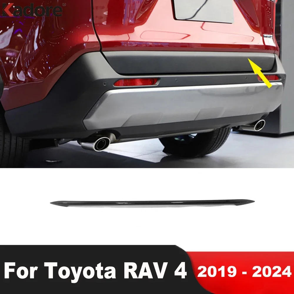 

Rear Trunk Lid Cover Trim For Toyota RAV4 RAV 4 2019 2020 2021 2022 2023 2024 Carbon Fiber Car Tailgate Lip Strip Accessories